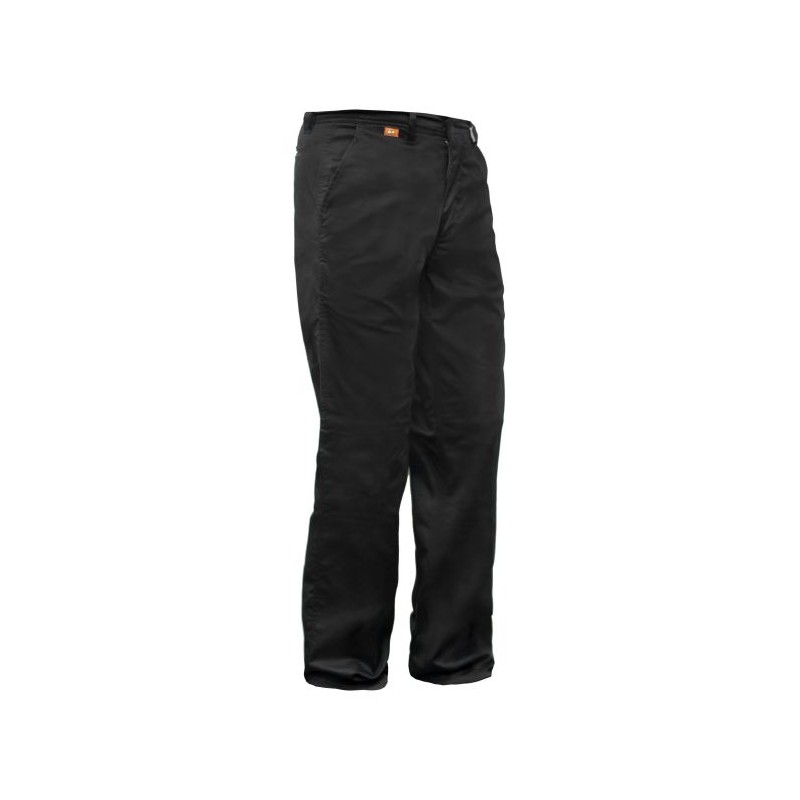 Pantalon ''Hercule'' poly/coton extensible -Orange RiverOrange River Accueil