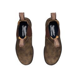 Bottillon Blundstone doublure en cuir brun rustiqueBlundstone Chaussures
