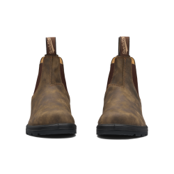 Blundstone leather lined boot in rustic brownBlundstone Shoes