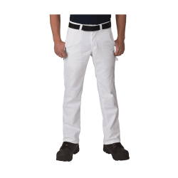 Big Bill white painter's pant 65%poly/35%cotton preshrunkBig Bill Workwear