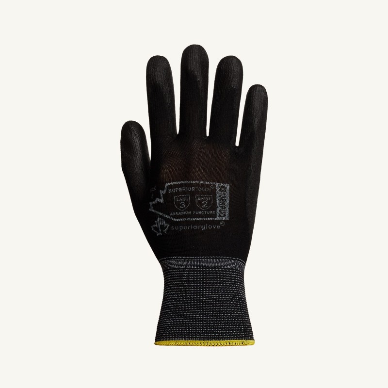 Gant Superior Touch® noir sensible, non marquant avec une forte adhérence - Superior GloveSuperior Glove Accueil