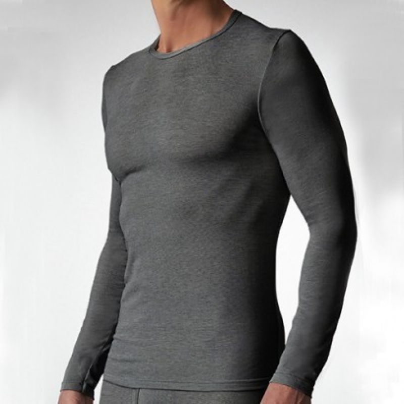 Stanfield's HeatFX microfibre crew neck grey shirtStanfield's Workwear