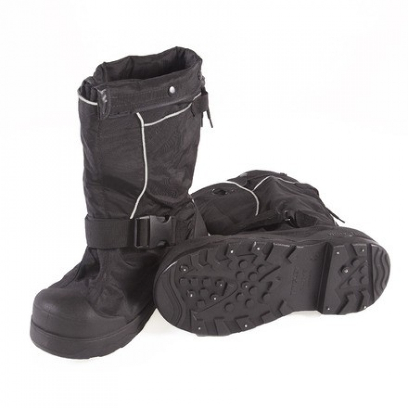 Couvre-botte imperméable doublé avec rivets noir Orion - TingleyTingley Chaussures