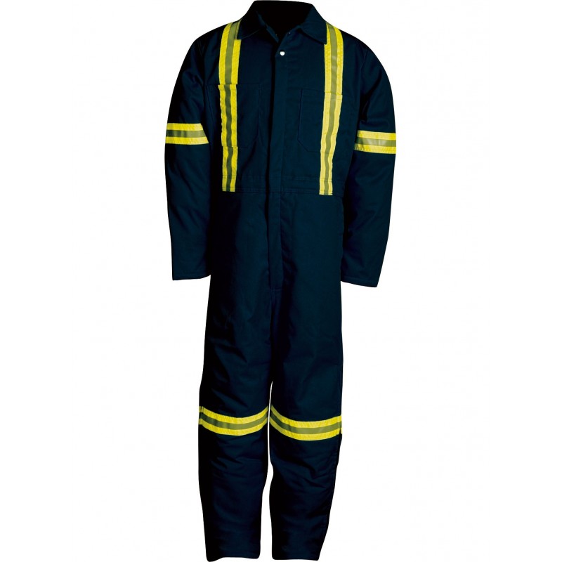 Big Bill mid-weight insulated twill work coverall with reflective tapeBig Bill Workwear
