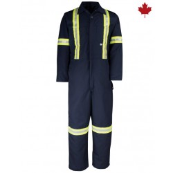 Big Bill twill work De Luxe coverall with reflective tapeBig Bill Workwear