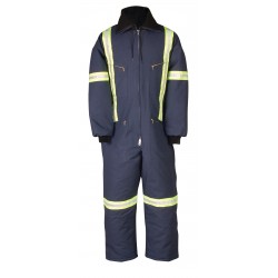 Big Bill insulated coverall with reflective materialBig Bill Workwear
